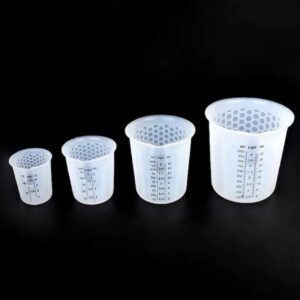 Set of 4 Reusable Silicone Measuring Cups